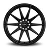 17x7.5 DRW D19 Gloss Black 4x4.25/108 4x4.5/114.3 38mm