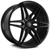22x9.5 Marquee M3259A Gloss Black 6x135 30mm