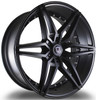 22x9.5 Marquee M3259B Satin Black 6x135 25mm