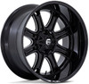 22x10 Fuel Off-Road Darkstar Gloss Black Milled FC853 8x6.5/165 -18mm