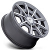 22x9 Asanti ABL-41 Gloss Anthracite Bright Machined Face 5x112 5x120 27mm