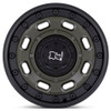 17x8 Black Rhino Atlas Olive Drab Green w/ Black Lip 5x4.5/114.3 5x120 38mm