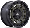 18x9 Black Rhino Atlas Olive Drab Green w/ Black Lip 6x135 6x5.5/139.7 0mm