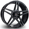18x9 Marquee M3764 Gloss Black Milled 5x112 5x4.5/114.3 35mm