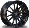 18x9 Marquee M8150 Gloss Black 5x4.5/114.3 38mm
