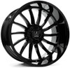 24x12 AXE Offroad Chronus Gloss BlackÃ‚Â (* May Require Trimming) 6x135 6x5.5/139.7 -44mm
