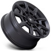 22x10.5 Asanti ABL-41 Satin Black w/ Gloss Black Face 5x115 5x120 18mm