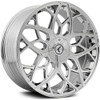 22x8.5 Kraze KR184 Chrome 5x112 5x4.5/114.3 38mm