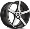 20x9.5 Vors TR5 Gloss Black Machined (CUSTOM) 5x110 35mm