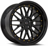 20x9.5 Vors VR8 Gloss Black (CUSTOM) 5x110 35mm
