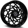 26x10 AZAD AZReign Gloss Black 5x120 5x5.5/139.7 10mm