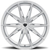 20x12 Blaque Diamond BD-F29 Brushed Silver (Super Deep Concave)  (Flow Forged) (CUSTOM)