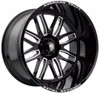 20x10 American Truxx AT1915 Restless Gloss Black Milled 6x5.5/139.7 -25mm