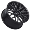 19x9.5 VMR V802 Crystal Black (Flow Formed) 5x4.5/114.3 35mm
