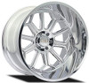 20x10 Cali Off-Road Auburn 9117 Polished 8x6.5/165 -25mm