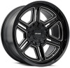 20x9 Mayhem Hermosa 8117 Gloss Black Milled 8x6.5/165 18mm