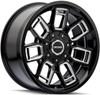 20x9 Mayhem Ordinance 8118 Gloss Black Milled 6x135 6x5.5/139.7 0mm