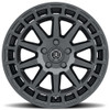 17x8 ICON Journey Satin Black 5x4.5/114.3 38mm
