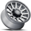 18x9 ICON Compression HD Titanium 8x6.5/165 12mm