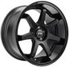 (End of Year Sale) 18x8.5 F1R FC7 Matte Black w/ Gloss Black Lip 5x112 42mm