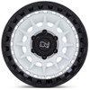 18x9 Black Rhino Barrage Gloss White on Matte Black 5x5/127 0mm