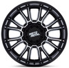 (Clearance - No Returns) 18x9 Moto Metal MO810 Gloss Black Machined 5x5/127 5x5.5/139.7 20mm