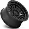 18x9 Fuel Off-Road Rincon Matte Black w/ Gloss Black Lip FC857 8x6.5/165 1mm