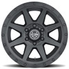17x8.5 ICON Rebound Double Black 6x135 6mm