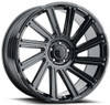 24x9 Blaque Diamond BD-40 Gloss Black (CUSTOM)