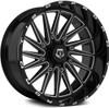 22x12 TIS Off-Road 547BM Gloss Black Milled (* May Require Trimming) 8x180 -44mm