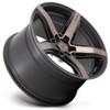 20x10.5 Niche Teramo Matte Black w/ Double Dark Tinted Face M271 5x4.5/114.3 20mm