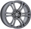 (Clearance - No Returns) 18x9 Kansei Neo Satin Gunmetal 5x4.5/114.3 22mm