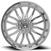 20x10 Artem Off-Road A204 DIV Chrome (* May Require Trimming) 5x5/127 5x5.5/139.7 -19mm