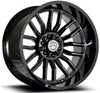 20x10 Artem Off-Road A204 DIV Gloss Black 6x135 6x5.5/139.7 -19mm