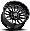 20x10 Artem Off-Road A204 DIV Gloss Black 6x135 6x5.5/139.7 -19mm