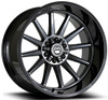 20x9 Artem Off-Road A203 Seneca Gloss Black 5x5/127 5x4.5/114.3 -12mm