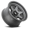 17x10 Fuel Off-Road Shok Matte Gunmetal D665 5x5/127 -18mm