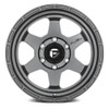 17x10 Fuel Off-Road Shok Matte Gunmetal D665 5x5/127 -18mm