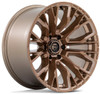20x9 Fuel Off-Road Rebar 6 Platinum Bronze Milled D850 6x135 1mm