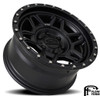 17x9 Reika R40 Trooper Satin Black (Flow Formed) 6x5.5/139.7 -12mm