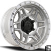 17x8.5 Reika R40 Trooper Machined Clear (Flow Formed) 5x150 0mm