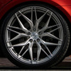 19x8.5 Rohana RFX17 Brushed Titanium (Cross Forged)  5x4.5/114.3 35mm