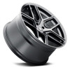 22x9.5 Touren TR79 Brushed Matte Black w/ Dark Tint 6x135 30mm