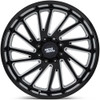 22x10 Moto Metal MO811 Gloss Black Milled  8x170 -18mm