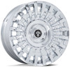 24x10 DUB DC272 Honcho Chrome 6x135 6x5.5/139.7 30mm