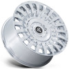 24x10 DUB DC272 Honcho Chrome 6x135 6x5.5/139.7 30mm