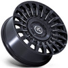 24x10 DUB DC272 Honcho Gloss Black Milled 6x135 6x5.5/139.7 30mm