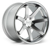 (Clearance - No Returns) 22x11 Ferrada FR1 Machine Silver  w/ Chrome Lip 5x120 20mm