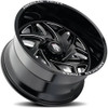 20x9 American Truxx AT1914 Euphoria Gloss Black Milled 6x5.5/139.7 0mm