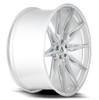 20x9 AZAD AZFF02 Brushed Silver (Flow Form)  5x112 35mm